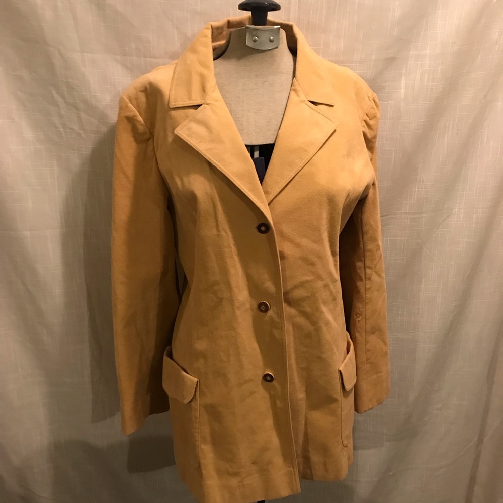 Vintage Vera Maxwell ultra suede jacket